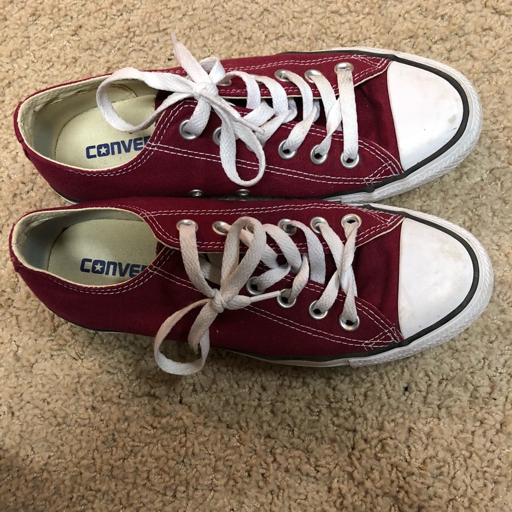 Women converse